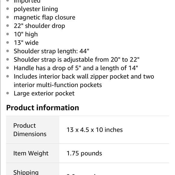 Brahmin black crossbody - Picture 3 of 7